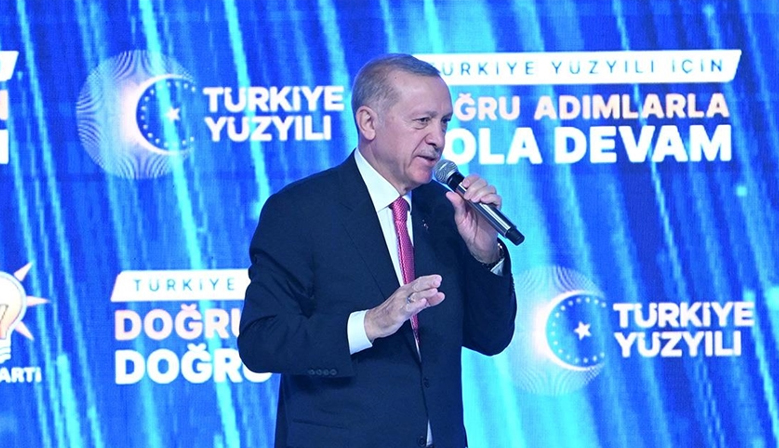 Erdoğan AK Parti’nin seçim beyannamesini açıkladı!