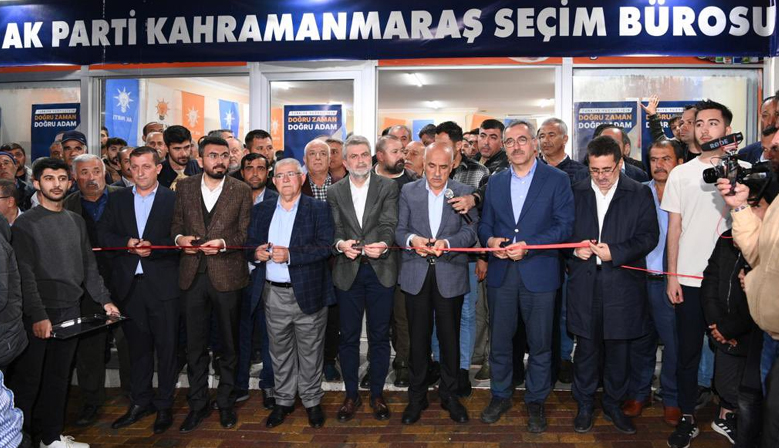 Kahramanmaraş AK Parti Seçim Koordinasyon Merkezi açıldı