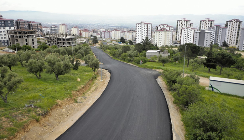 Ahır Dağı Caddesi’nin Asfaltı Tamamlandı