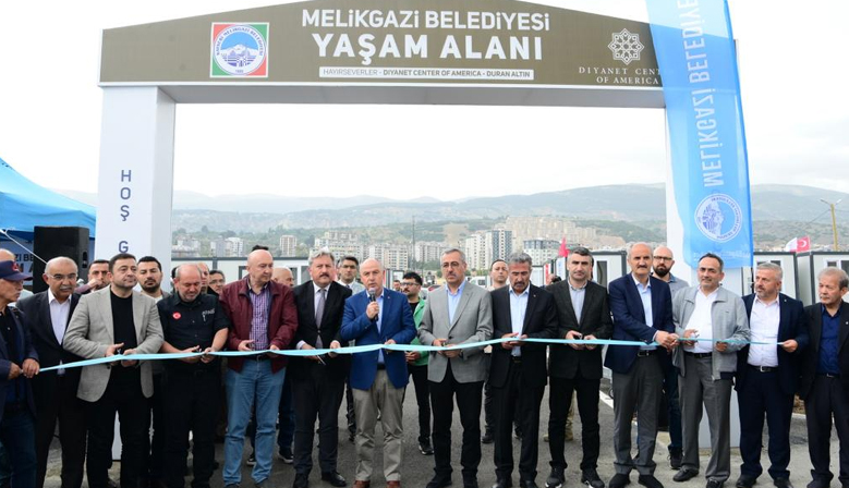 Melikgazi Belediyesi Yaşam Alanı Depremzedelerin Hizmetine Sunuldu