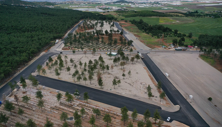 Şehir Mezarlığının Bağlantı Yolu Yapıldı