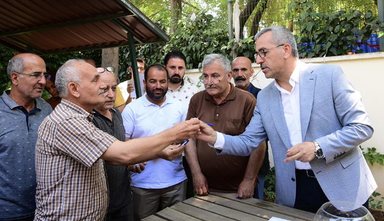 Divanlı Geçici Çarşısı’nda İş Yerleri Esnafa Teslim Edildi