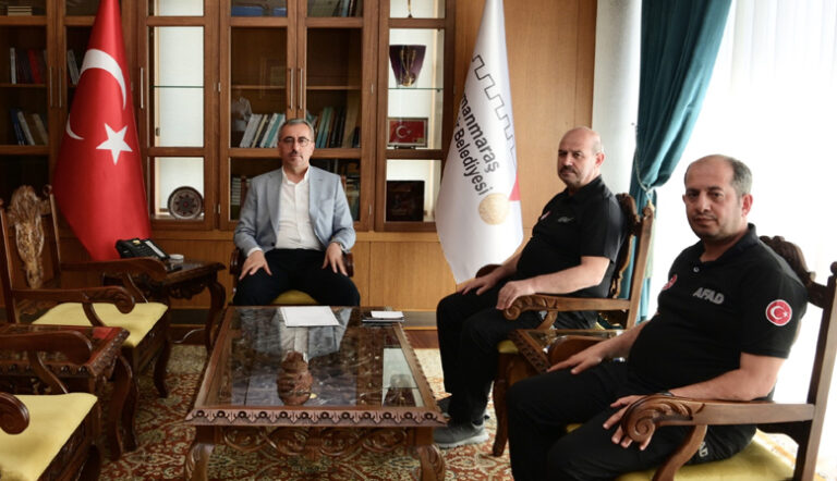 Güngör, AFAD İl Müdürü Temur ile Bir Araya Geldi
