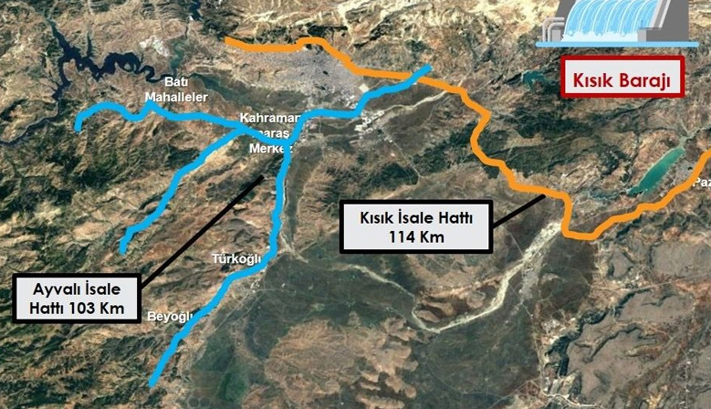 Kahramanmaraş’ın İçmesuyuna Güvence Olacak Kısık Barajı’nın İhalesi Yapıldı