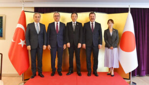 Güngör, Japonya Büyükelçiliği’ni ziyaret etti