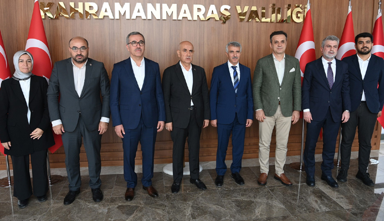 Güngör’den Vali Ünlüer ve Başsavcı Tiryaki’ye Hayırlı Olsun Ziyareti