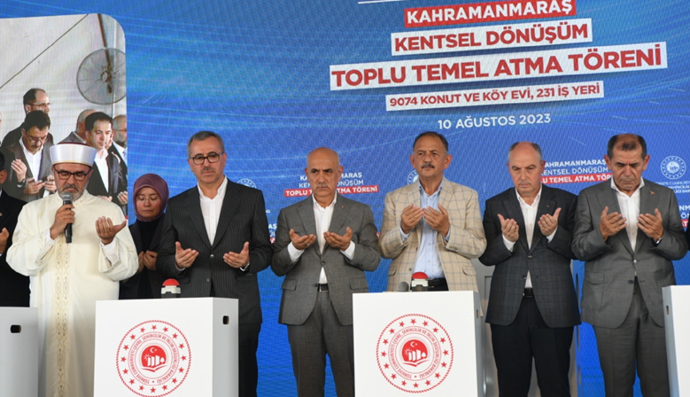 Yeni Kahramanmaraş’ın Temelleri Atıldı