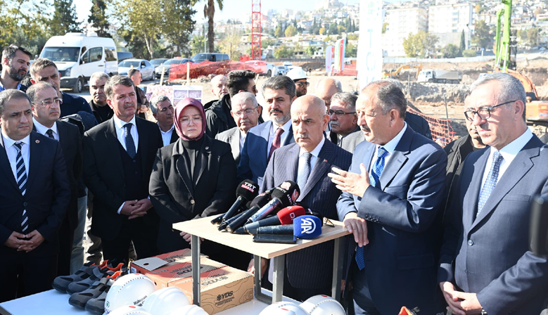 Bakan Özhaseki’den, Kahramanmaraş’ta önemli açıklamalar!