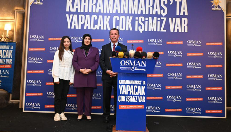 Başkan Okumuş, “Kahramanmaraş’ta yapacak çok işimiz var”