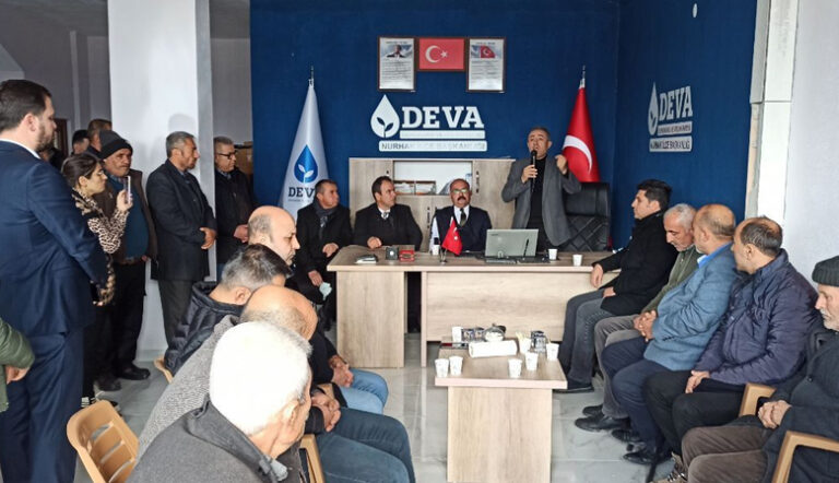 DEVA İLK ADAYINI NURHAK’TA GÜÇLÜ BİR ADAYLA AÇIKLADI