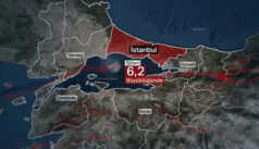 İstanbul’da 6,2 büyüklüğünde deprem