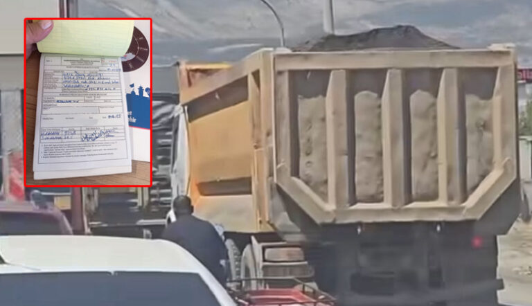 Kahramanmaraş’ta Moloz Döken Sürücüye Ağır Ceza