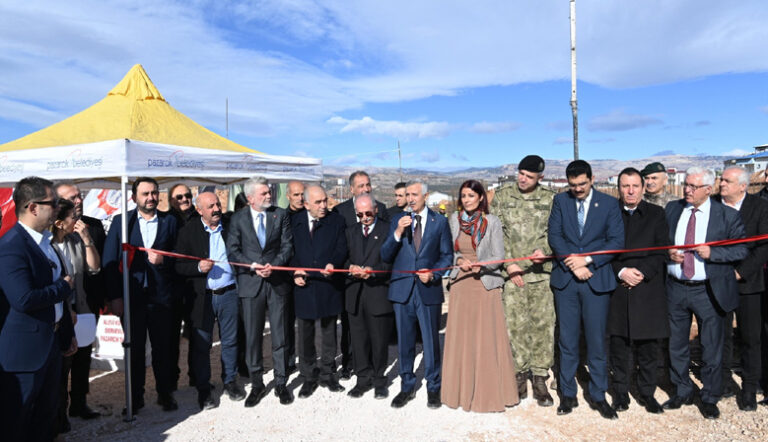 Başkan Görgel, Pazarcık’ta Alevi Kültür Dernekleri Hizmet Binasının Temel Atma Törenine Katıldı