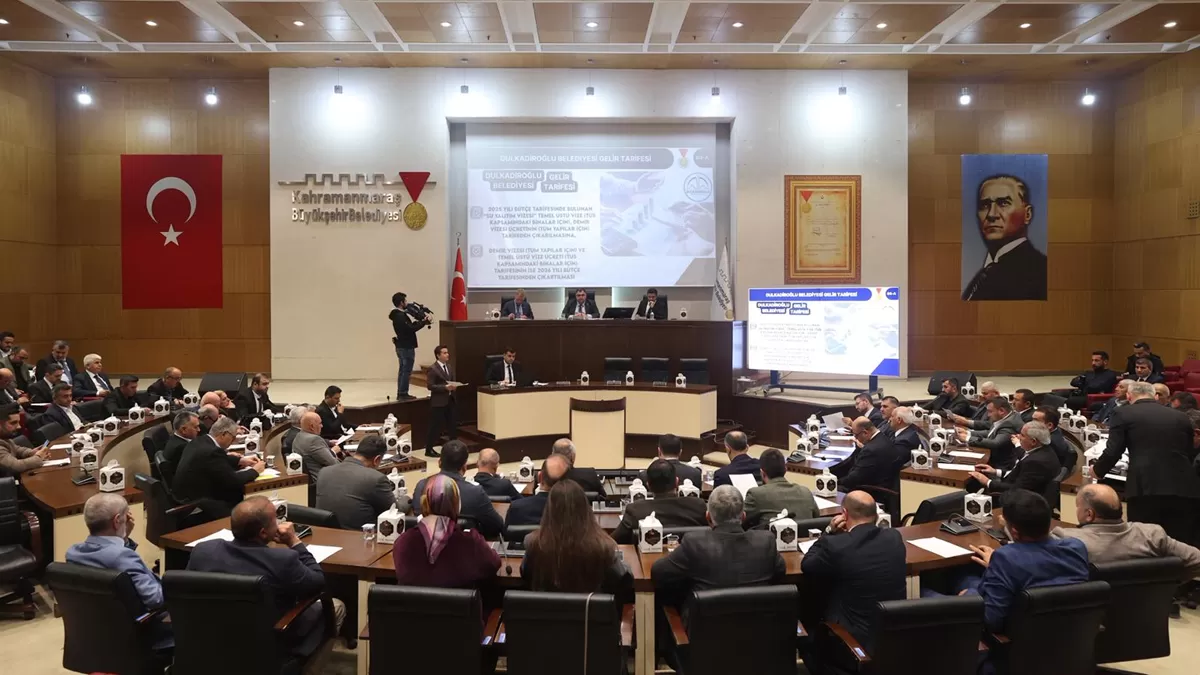 Kahramanmaraş’ta Yılın Son Meclis Toplantısı Gerçekleştirildi
