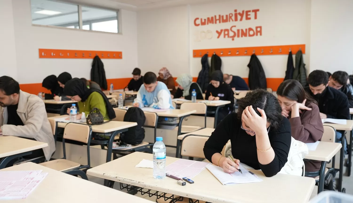 Büyükşehir’den Başarıya Giden Yolda Öğrencilere KPSS Provası