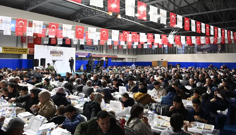 Gönül Sofrası Türkoğlu’nda Kuruldu