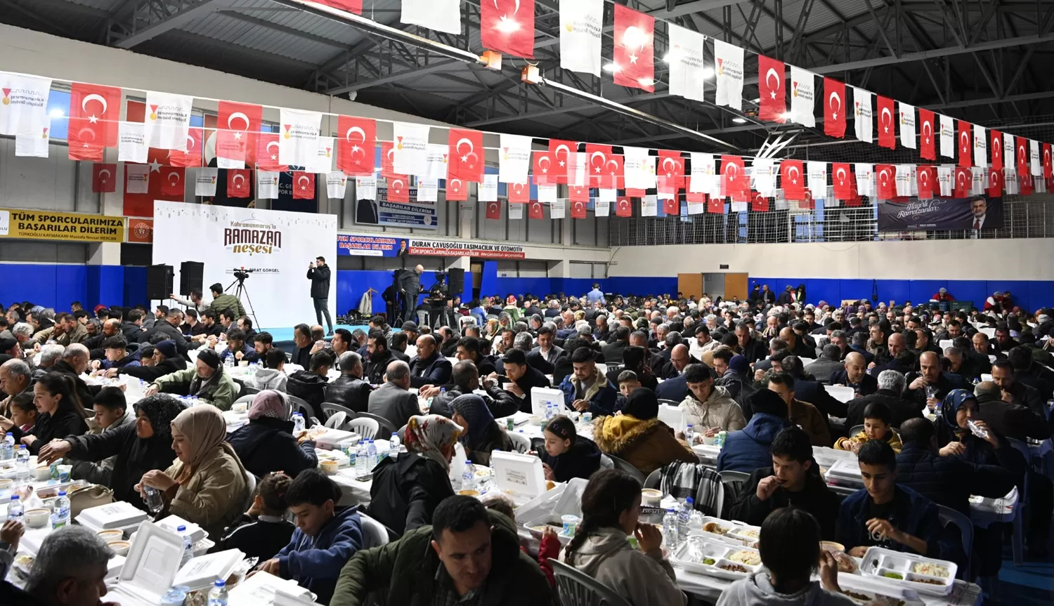 Gönül Sofrası Türkoğlu’nda Kuruldu