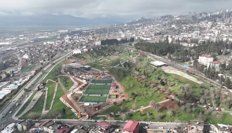 Kahramanmaraş’ta 15 Temmuz Spor Vadisi Hizmete Hazırlanıyor