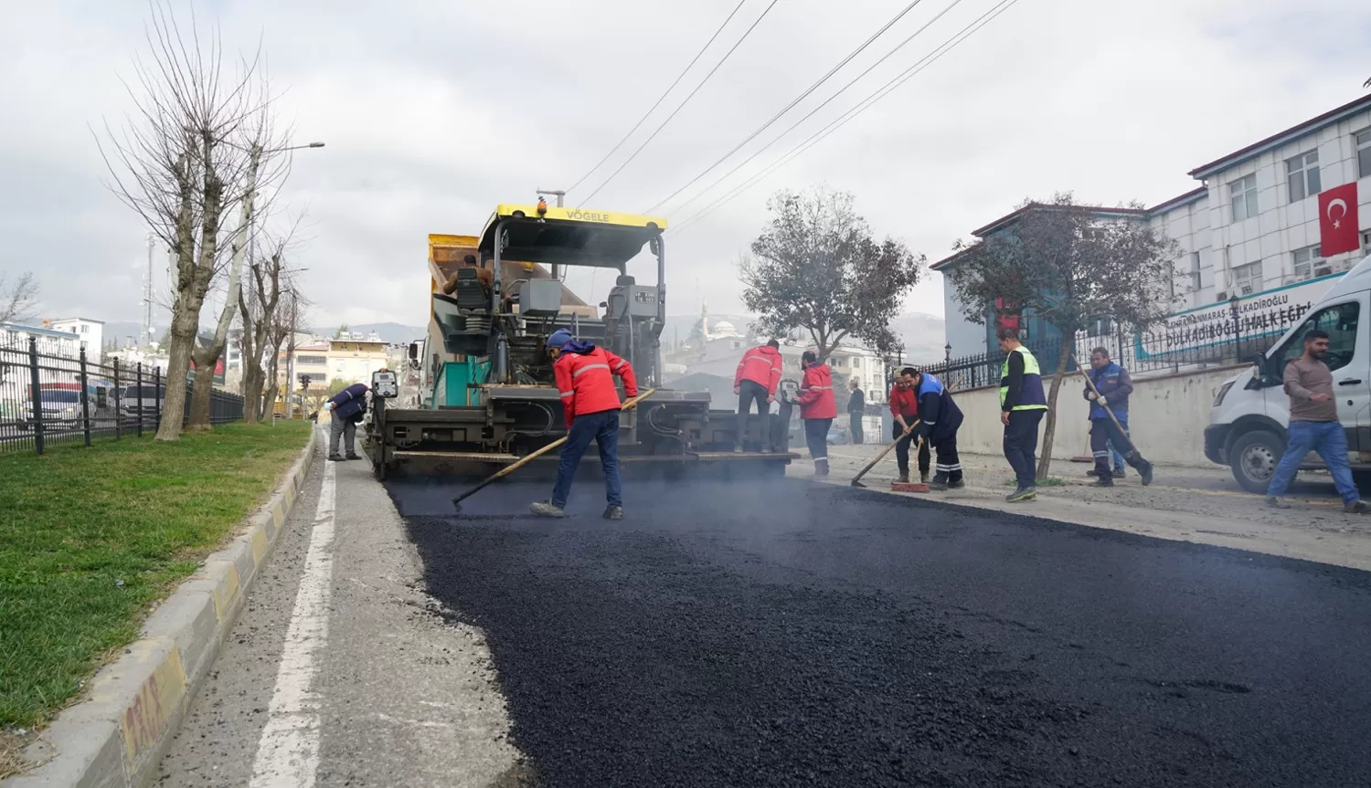 Kahramanmaraş’ta Asfalt Seferberliği