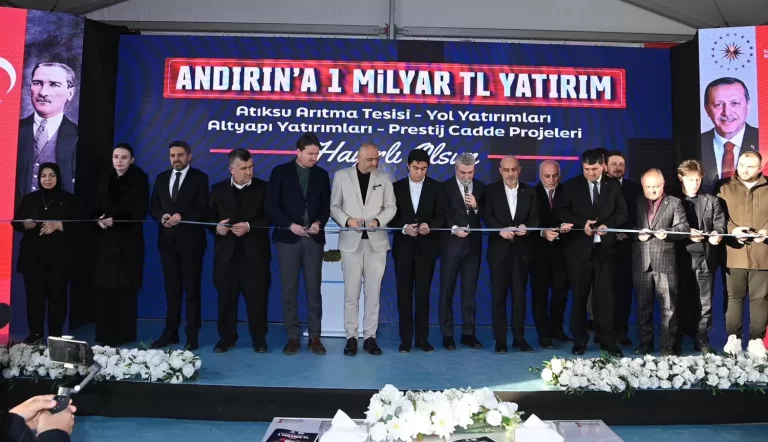 Başkan Görgel: “Andırın’ımıza 1 Milyar TL’yi Aşan Yatırım Yaptık”
