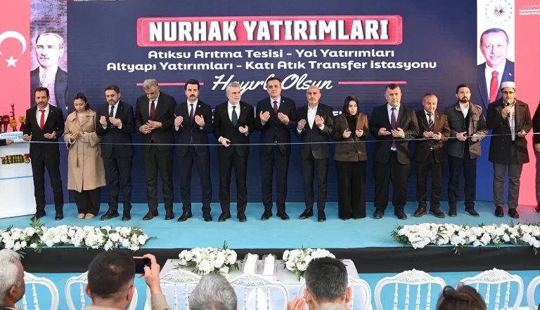 Büyükşehir’in Nurhak Yatırımlarının Açılışı Gerçekleştirildi