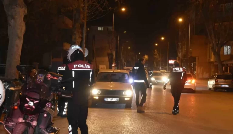 Kahramanmaraş’taki Denetimlerde 92 Gözaltı, 20 Tutuklama