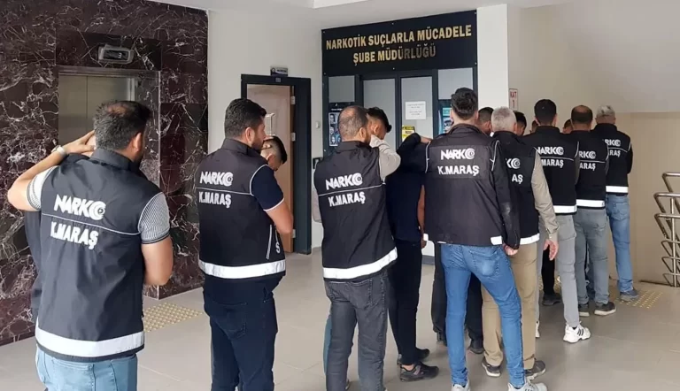 Kahramanmaraş’ta yasaklı madde operasyonu