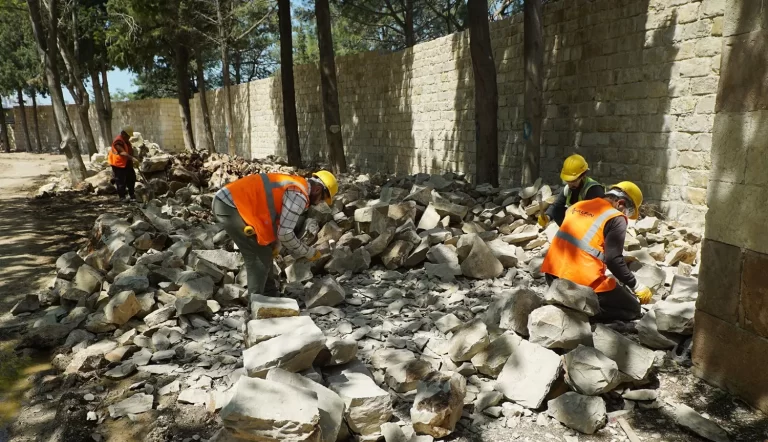 Kahramanmaraş Kalesi’nde Restorasyon Çalışmaları Tüm Hızıyla Sürüyor