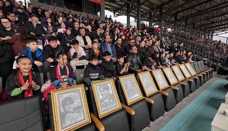 Kahramanmaraş’ta Anlamlı Maç