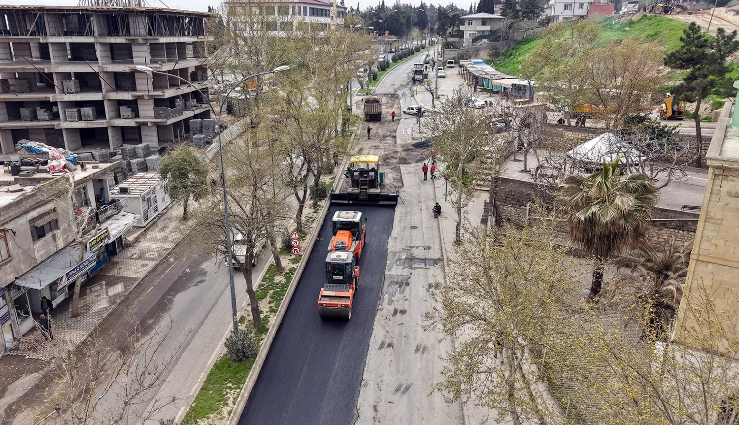 Sait Zarifoğlu Bulvarı’nda Asfalt Çalışması