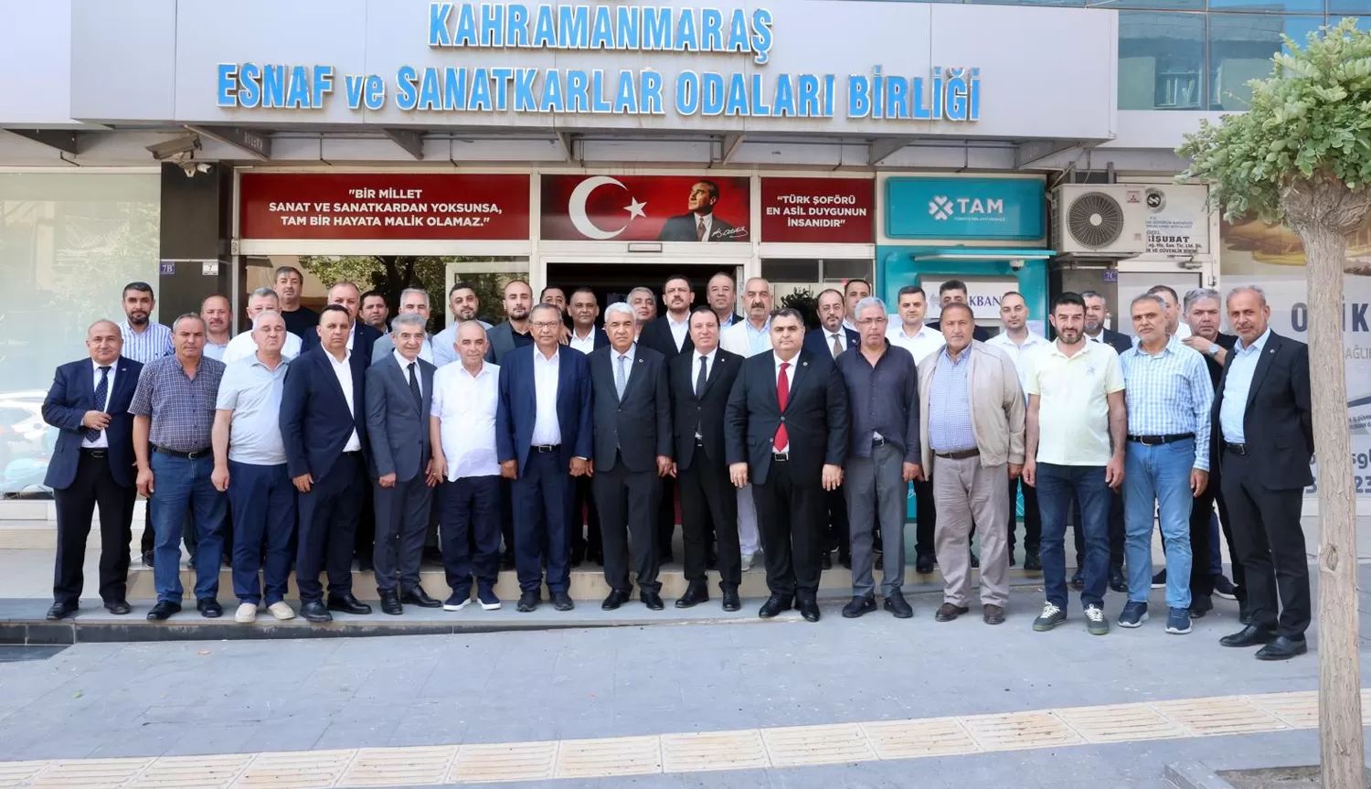 KMTSO’dan KMESOB Başkanı Ahmet Kuybu’ya Hayırlı Olsun Ziyareti