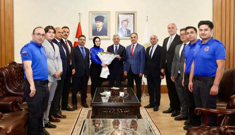 Vali Ünlüer Ceza İnfaz Personellerini kabul etti