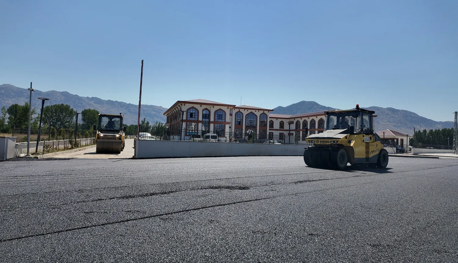 Göksun’un Yeni Hizmet Binasına Büyükşehir Dokunuşu